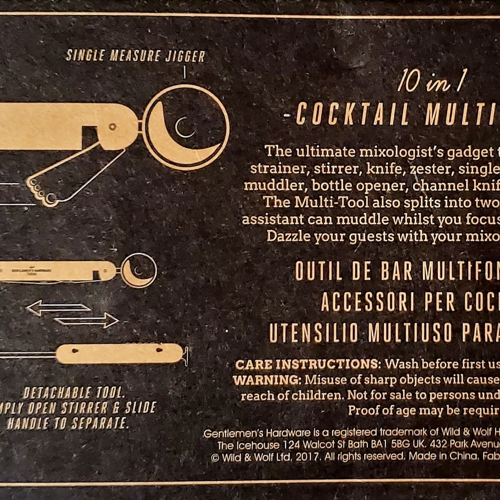 10-in-1 Cocktail Multi-Tool - Picture 5 of 9